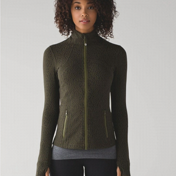 lululemon athletica Jackets & Blazers - 🦄 Lululemon RARE Define Jacket Black / Brave Olive / Dark Olive Sz 8